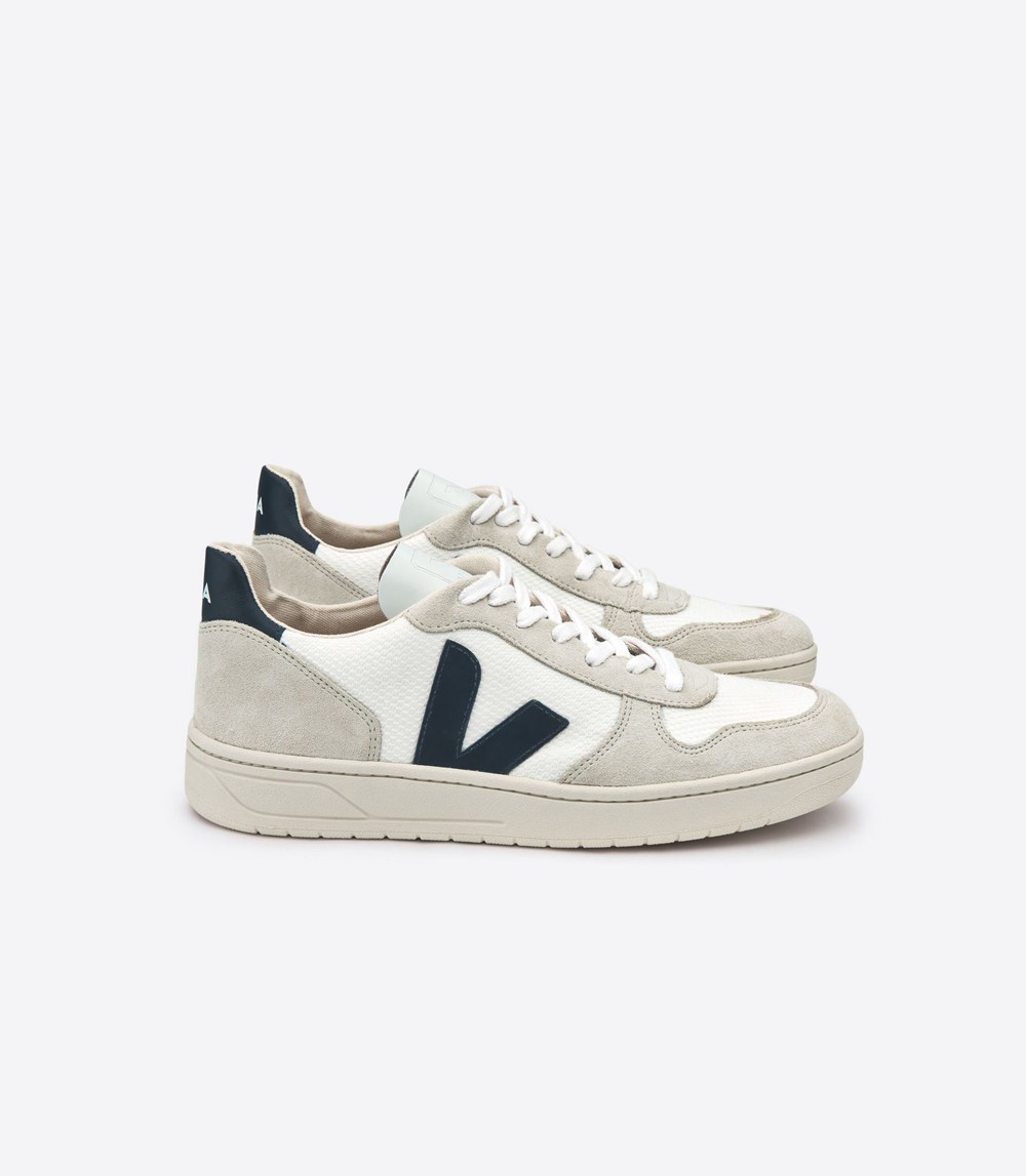 Veja Sneakers Dam - V-10 B-Mesh - Vita - 980725-UFI